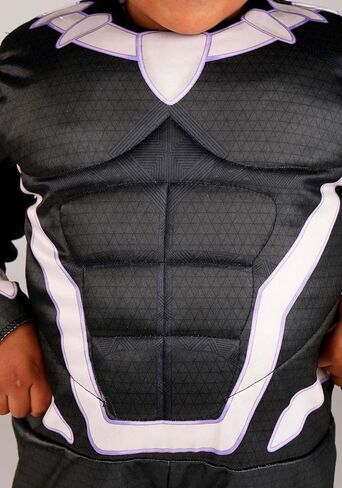 Marvel Spin Official Toddler Deluxe Halloween Costume - Premium Quality Padded Jumpsuit and Fabric Headpiece (3T-4T) in Kuwait