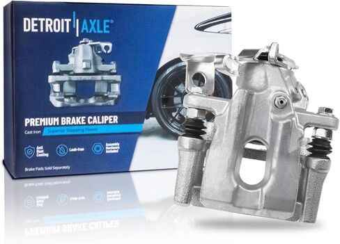 Detroit Axle - الخلفية اليمنى الفرامل الفرجار للفترة 2008-2015 SCION XB Passenger Side Disciper الفرجار مع Bracket 2009 2010 2011 2013 2013 استبدال in Saudi Arabia