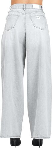Armani Exchange Women's Super Wide Leg Cotton 5 Pocket Pant in Saudi Arabia