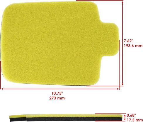 Caltric Air Filter متوافق مع Arctic Cat Prowler XTX 700/ HDX 700 2009 2010 2011 2012 2013 2014 0470-558 in Saudi Arabia