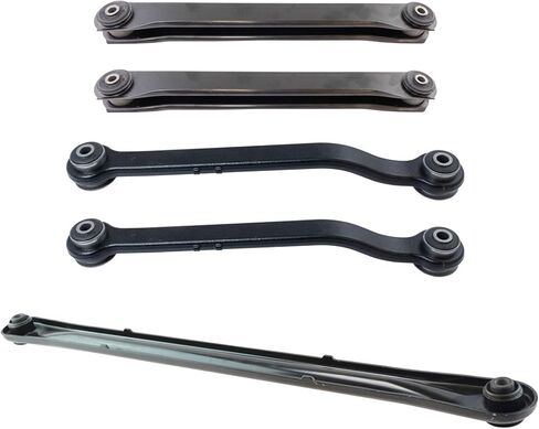 TRQ Rear Suspension Kit Control Arm Track Bar Compatible with 02-10 Cadillac 00-10 Chevrolet GMC in Saudi Arabia