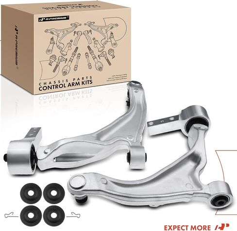 A-Premium 2 x Front Lower Control Arm, with Ball Joint & Bushing, Compatible with Acura MDX 2007-2013, ZDX 2010-2013 in Saudi Arabia