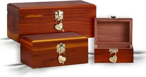 Aromatic Cedar Urn for Human and Pet Ashes, Cremation and Aquamation Urn for Adults, Infants, and Pets (Medium) in Saudi Arabia