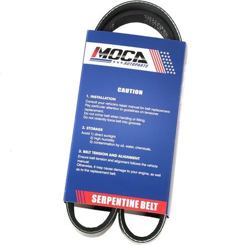 EPDM Serpentine Belt متوافق مع 2001-2005 لهوندا Civic 1.7L ، 2001-2005 ل Acura EL 1.7L #6PK858 in Saudi Arabia