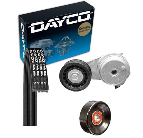 Dayco Main Drive Serpentine Belt Drive Component Kit compatible with Ford Mustang 4.0L V6 2005-2010 in Saudi Arabia
