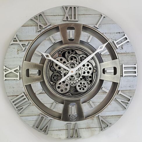 Lears Clock Gear Gear Clock Clock Line (الأسود القديم ، 36 بوصة (90 سم)) in Kuwait