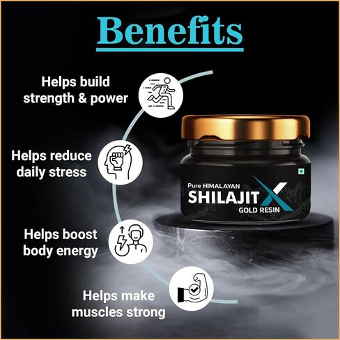 Notty Boy Pure Himalayan Shilajit Resin مع Nano Gold 20G in Saudi Arabia