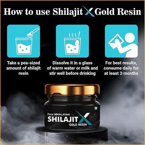 Notty Boy Pure Himalayan Shilajit Resin مع Nano Gold 20G in Saudi Arabia