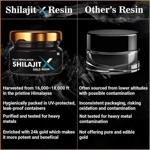 Notty Boy Pure Himalayan Shilajit Resin مع Nano Gold 20G in Saudi Arabia