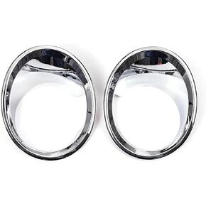 Fit for BMW X1 F48 2016-2019,Car Fog Light Cover,ABS Front Fog Light Frame Lamp Ring Cover Trim,Car Exterior Accessories, Black in Saudi Arabia