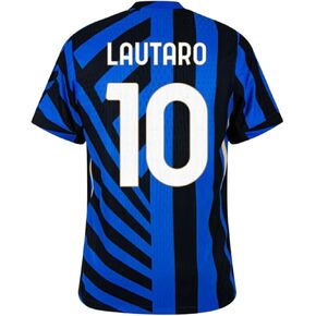 Lautaro Martinez #10 Inter 24/25 Home Soccer Jersey for Men Fan Version in Saudi Arabia