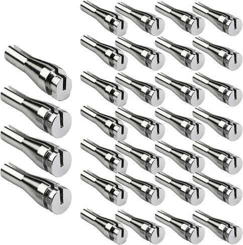 iFJF Door Handle Latch Cable Aluminum Repair Kit Latch Lock Cable Ends Replacement for F/E150 250 350 32 Sets in Saudi Arabia
