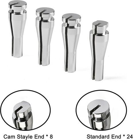 iFJF Door Handle Latch Cable Aluminum Repair Kit Latch Lock Cable Ends Replacement for F/E150 250 350 32 Sets in Saudi Arabia