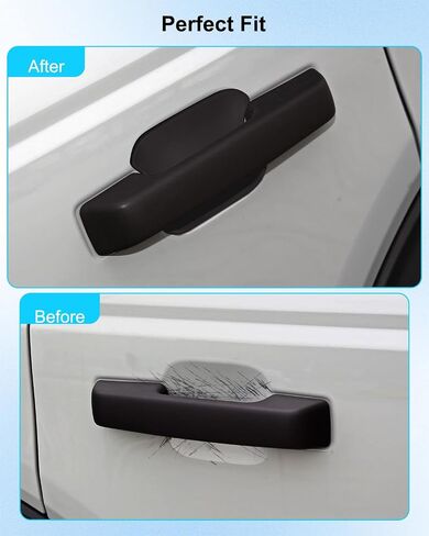 Exterior Door Handle Bowl Cover Fit for Ford Bronco 2021-2024, Car Door Bowl Scratch Protector Trim Accessories 5 Pcs in Saudi Arabia