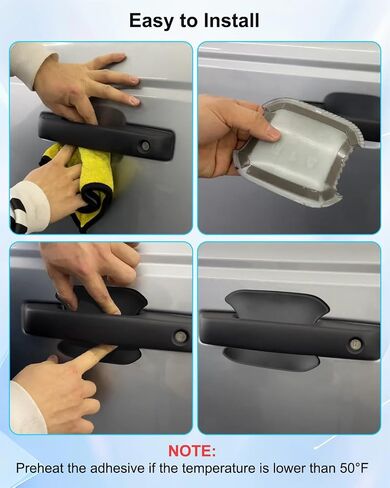 Exterior Door Handle Bowl Cover Fit for Ford Bronco 2021-2024, Car Door Bowl Scratch Protector Trim Accessories 5 Pcs in Saudi Arabia