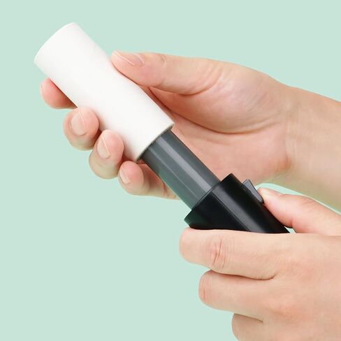 عبوات لينت بلس رولر مقاس 4 بوصات فقط من أجل مزيل الوبر القابل للسحب من فلينت بلس للملابس، بكرة لينت قابلة لإعادة الملء، عبوة 90 ورقة لاصقة إضافية (عبوة من 4، إجمالي 360 ورقة) in Kuwait