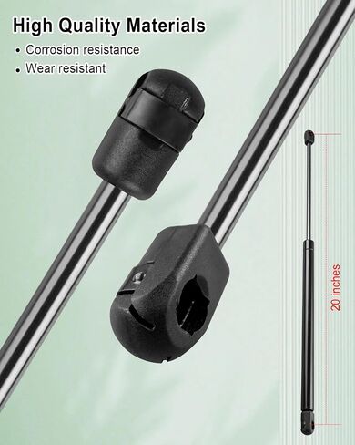 2 Pcs Front Window Lift Support 7043889 Fit for Polaris Ranger 2013-2025, Windshield Gas Shock Strut Replace 2207158 C16-32076 in Saudi Arabia