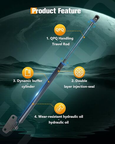 SCITOO Hood Lift Supports Replacement Struts Gas Springs Shocks Fit For Acura RL 1996 1997 1998 1999 2000 2001 2002 2003 2004 For Acura TL 1996 1997 1998 in Saudi Arabia