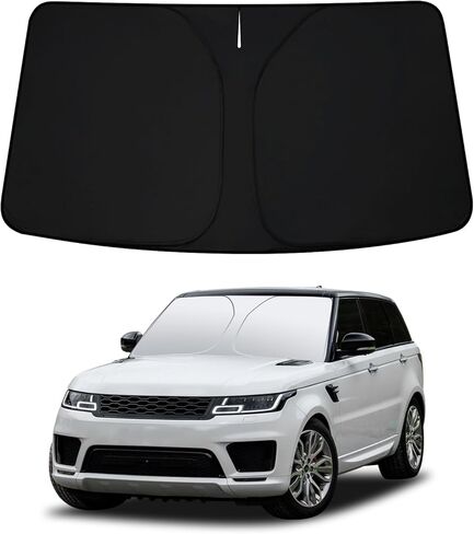 D-Lumina Winshield Sun Shade for 2014-2022 Range Rover Sport, Foldable Front Sun Shield Protector Blocks UV Rays, Window Sunshade Sun Visor Interior Accessories in Saudi Arabia