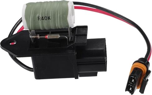 Motoforti Radiator Fan Blower Motor Relay Resistor Resistance, Engine Cooling Fan Motor Wiring Harness, for Dodge Charger Challenger for Chrysler 300 2009-2023, Plastic, No.68050128AA, Black in Saudi Arabia