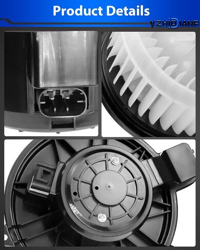HVAC Heater Blower Motor for: -ford Fusion 2010 2011 2012 10 11 12 ، for: -lincoln MKZ 2010 2011 2012 10 11 12 ، for:-mercury milan 2010 2011 ، replies OE#700270 ، 75874 ، 15-81732 ، PM9381 in Kuwait