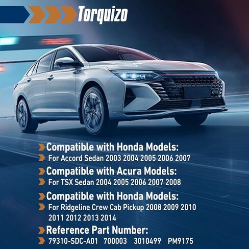 تجميع محرك HVAC Heater Blower Assolbly تكييف الهواء مع هوندا ريدجلين 2008-2014 ، هوندا أكورد سيدان 2003-2007 ، Acura TSX 2004-2008 OE: 79310-SDC-A01،700003 in Kuwait