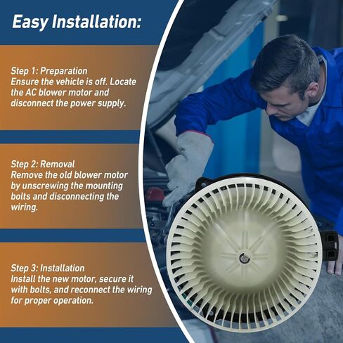 تجميع محرك HVAC Heater Blower Assolbly تكييف الهواء مع هوندا ريدجلين 2008-2014 ، هوندا أكورد سيدان 2003-2007 ، Acura TSX 2004-2008 OE: 79310-SDC-A01،700003 in Kuwait