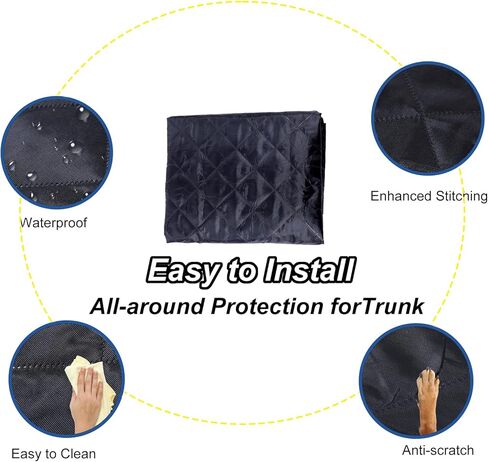 Cargo Liner for Dogs Compatible with Toyota Land Cruiser 250 Prado J250 LC250 2024 2025, Dog Seat Mat Cover Trunk Pet Mat Waterproof Cargo Liner in Saudi Arabia