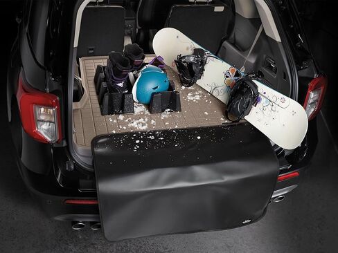 WeatherTech Cargo Trunk Liner for Kia Telluride - Behind 3rd Row w/Bumper Protector (421270SK) Grey in Saudi Arabia