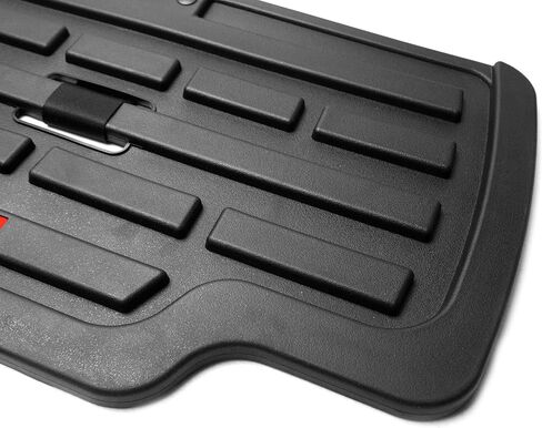 FH Group Universal Fit Rear Bumper Guard with Climaproof All-Weather Premium Multi-Use Cargo Tray Liner Mat Combo Set for Cars, SUVs, Vans, and Trucks in Saudi Arabia