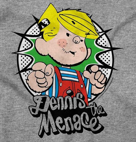 Brisco Brands Retro Old School Dennis the Menace Sweatshirt للرجال أو النساء in Kuwait
