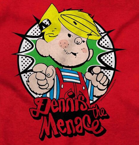 Brisco Brands Retro Old School Dennis The Menace Sweatshirt for Men or Women in Saudi Arabia