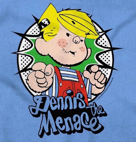 Brisco Brands Retro Old School Dennis the Menace Sweatshirt للرجال أو النساء in Kuwait