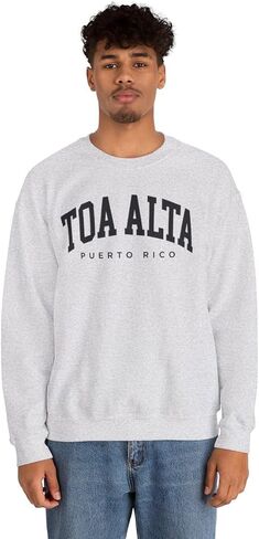 Toa Alta Puerto Rico Adult Unisex Crewneck Sweatshirt in Saudi Arabia