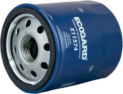 ECOGARD X11574 Premium Spin-On Engine Oil Filter for Conventional Oil Fits Lexus ES300h 2.5L HYBRID 2019, UX200 2.0L 2019, UX250h 2.0L HYBRID 2019 | Toyota Camry 2.5L 2018-2019 in Saudi Arabia