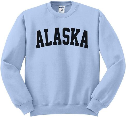 TeesAndTankYou Alaska (State) Sweatshirt Unisex in Saudi Arabia