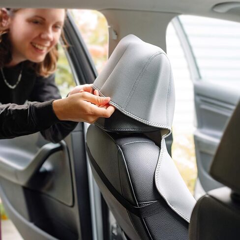 Gear 2 Pack Pray Premium Universal Fit Fit Waterproof Proof Pray Cover Gray Cover Neoprene Neoprene Duct Duct Duct Car Car Car Car Care Save in Kuwait