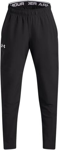 Under Armour Boys' UA Hockey Warm Up Pants Youth X-Small Black in Saudi Arabia