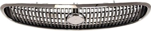 Garage-Pro Grille Assembly for BUICK LESABRE 97-99 Plastic Chrome Shell/Ptd-Black Insert in Saudi Arabia