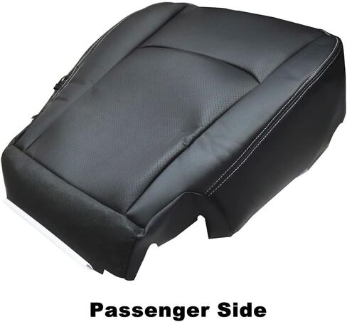 GXARTS Front Passenger Side Bottom Replacement Leather Seat Cover Compatible with Dodge Ram 1500 2500 3500 4500 5500 Laramie 2009 2010 2011 2012 in Saudi Arabia