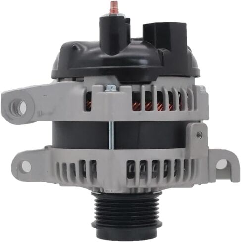 New Prodipated مع Chevrolet Camaro 2012 2013 2014 2015 3.6L ، المروحة الداخلية ، 12V 140A 6-Grove Decoupler Pulley في اتجاه عقارب الساعة ، استبدل# 104211-8131 ، 1042118131،11787 in Kuwait
