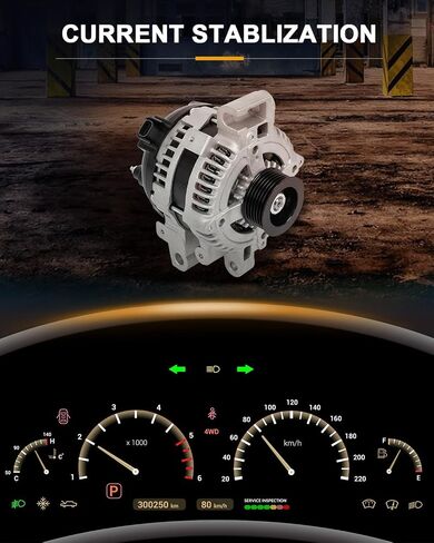 ROADFAR NEW ANTERNATOR متوافق مع قاعدة كاديلاك SRX 3.6L 2004-2009،2004-2006 ل CADILLAC SRX CONFORT/ENIGONCE 3.6L ، 2005-2011 لقاعدة Cadillac STS 3.6L ، استبدل 11046 in Saudi Arabia