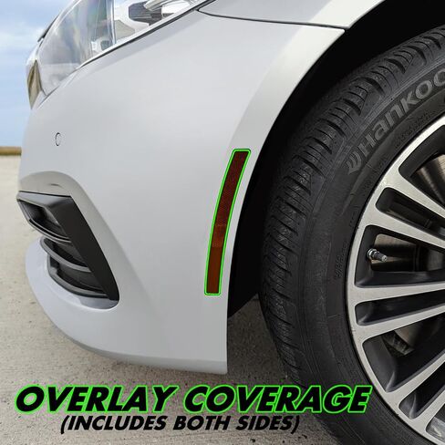SlickMod PreCut Vinyl Smoke Tint for 2017-2020 BMW 5 Series G30 Side Marker (Dark Smoke) in Saudi Arabia