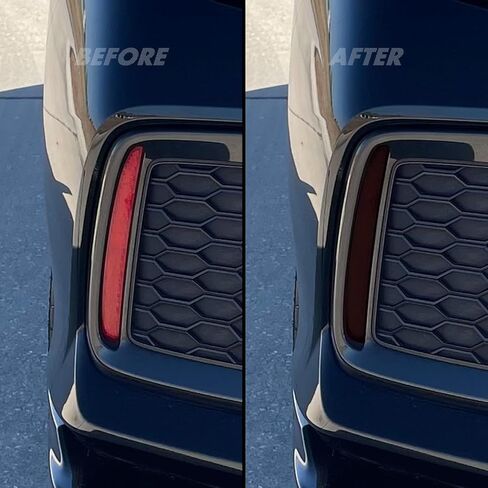 Slickmod Precut Vinyl Smoke Tint لعام 2016 2021 Honda Civic Hatchback Tail Light and Reflector 1. in Saudi Arabia