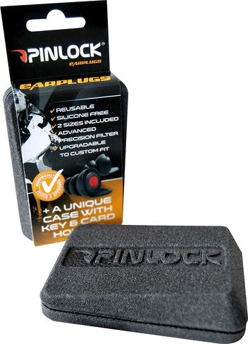 مجموعة أذن HJC Pinlock مع إكسسوارات خوذة دراجة نارية - أسود مقاس واحد in Saudi Arabia