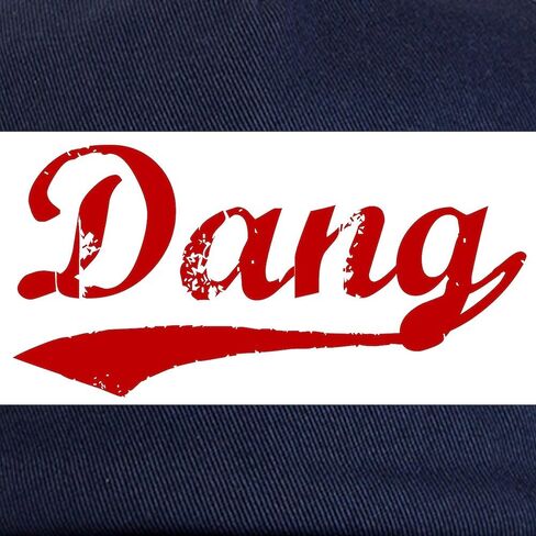 CafePress Dang (Red Vintage) Cap Adjustable Baseball Cap in Saudi Arabia