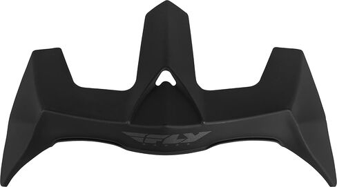 Fly Racing Rear Spoiler for Revolt Helmets - Matte Black in Saudi Arabia