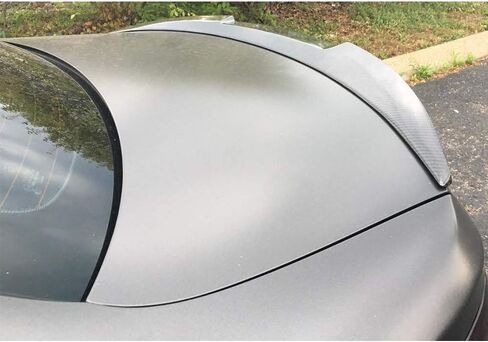 Rear Trunk Spoiler Compatible with 2007-2013 BMW E82 1 Series, M4 Style Unpainted ABS Rear Tail Lip Deck Boot Wing Available by IKON MOTORSPORTS in Saudi Arabia