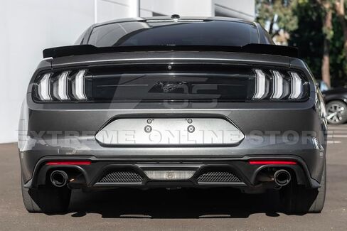 استبدال لنماذج فورد موستانج S550 2015-2023 | الأداء على طراز البطة ABS البلاستيك الجذع الخلفي الغطاء المفسد الجناح (أسود لامع لامع) in Kuwait