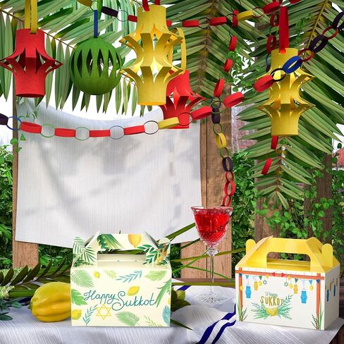48 Pack Foil Purim Gift Joxes Burim Treats for Hamantashen Cookies Bulk Happy Purrim Party Forms for Mom ، Dad and Friends 3 Colored 6 "× 4 × 4" سهلة تجميع كرتون Gabled in Kuwait